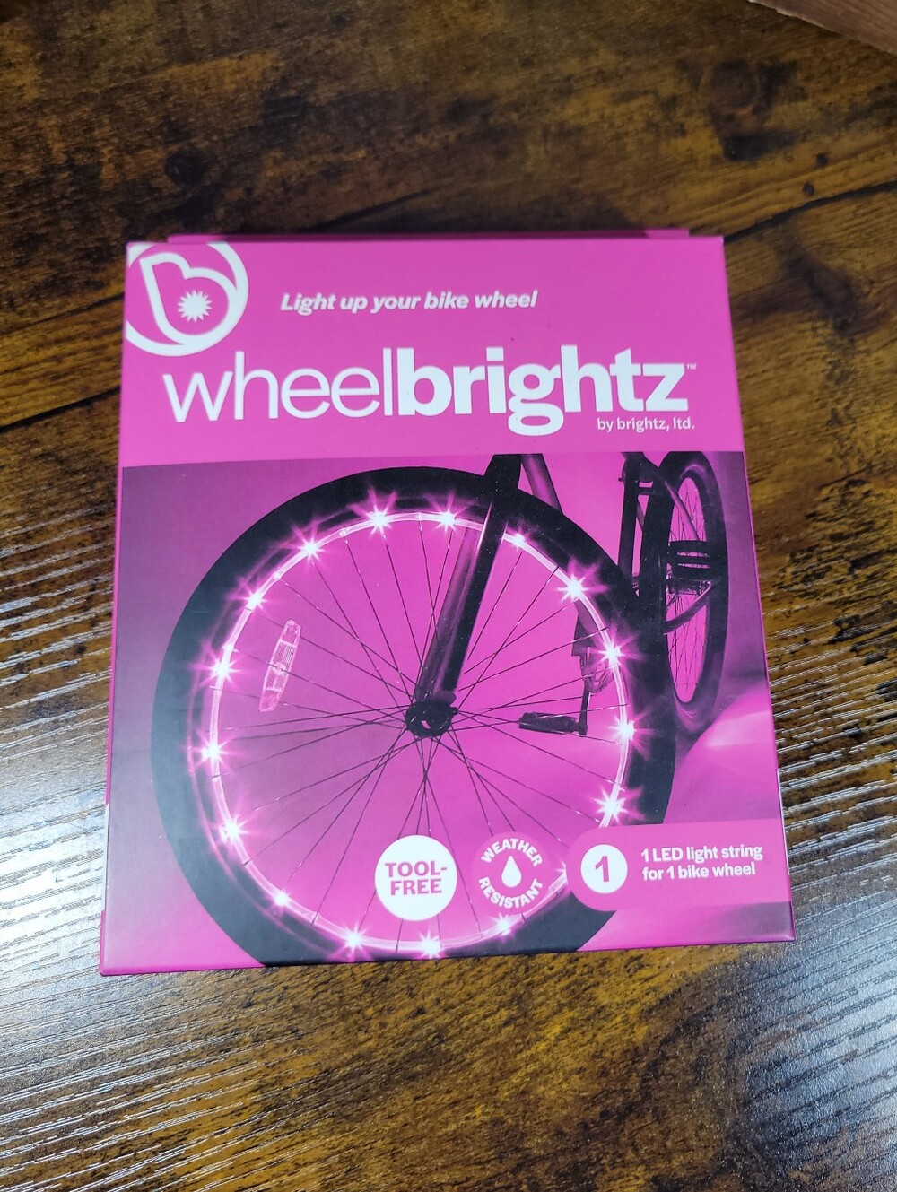 WheelBrightz LED Bike Wheel Lights - Pink